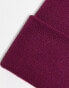 The North Face Norm beanie in burgundy