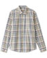 Men's Relaxed-Fit Multi-Plaid Long-Sleeve Button-Up Shirt