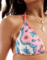 Superdry String triangle bikini top in pink bandana Bandana-Print in Rosa, 44 - фото #4