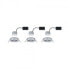 Фото #3 товара PAULMANN 934.88 - Recessed lighting spot - 3 bulb(s) - LED - 2700 K - 630 lm - Chrome