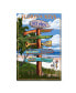 Фото #1 товара Исходное название товара: Trademark Global lantern Press 'Travel 45' Canvas Art - 22" x 32" Живопись на холсте Trademark Global Lantern Press "Travel 45" - 22" x 32"