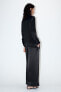 ZW COLLECTION WIDE-LEG SATIN TROUSERS