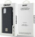 DKNY DKNY DKHMN61PSHRPSK iPhone 11 / Xr 6.1" czarny/black hardcase Leather Monogram Pattern Metal Logo MagSafe - фото #8