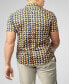 Фото #3 товара Men's Bauhaus Geo Print Short Sleeve Shirt