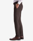 Фото #3 товара Men's Slim-Fit Shadow Check Dress Pants