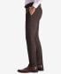 Men's Slim-Fit Shadow Check Dress Pants