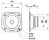 Акустика Visaton VS-FRS10WP - White, 115 мм