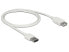 Фото #1 товара Delock 85199 - 1 m - USB A - USB A - USB 2.0 - Male/Female - White