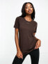 Фото #1 товара Hummel Mesh t-shirt with raglan sleeve in brown