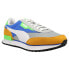 Фото #2 товара Puma Future Rider Play On Lace Up Mens Grey Sneakers Casual Shoes 37114981