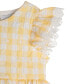 ფოტო #3 პროდუქტის Baby Girls Seersucker Dress with Matching Headband and Diaper Cover, 2 Piece Set