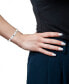 ფოტო #2 პროდუქტის Lab-grown Multi-Sapphire Bangle Bracelet (1-1/3 ct. t.w.) in Sterling Silver