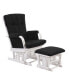 Фото #1 товара Home Deluxe Cushion 2-Piece Glider Chair and Ottoman Set
