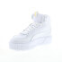Фото #7 товара Puma Karmen Rebelle Mid 38721301 Womens White Lifestyle Sneakers Shoes