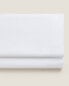 Фото #1 товара (200 thread count) cotton percale flat sheet