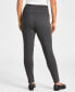 ფოტო #2 პროდუქტის Women's Mid-Rise Ponté-Knit Pants with Tummy Control, Created for Macy's