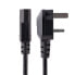 Фото #7 товара StarTech.com 10ft (3m) UK Computer Power Cable - 18AWG - BS 1363 to C13 - 10A 250V - Black Replacement AC Power Cord - Kettle Lead / UK Power Cord - PC Power Supply Cable - TV/Monitor Power Cable - 3 m - C13 coupler - BS 1363 - H05VV-F - 250 V