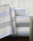 Фото #1 товара Savannah Stripe Superior Weight Cotton Flannel Sheet Set, King