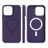 Фото #3 товара Чехол для iPhone 14 Pro Hurtel Woven Case с плетением MagSafe черный