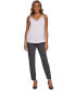 ფოტო #5 პროდუქტის V-Neck Camisole, Regular and Petite Sizes