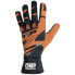 Фото #1 товара Картинговые перчатки OMP KS-3 S Чёрный Оранжевый