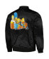 Фото #3 товара Куртка с принтом "Симпсоны" Freeze Max для мужчин черного цвета на кнопках
