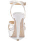 ფოტო #3 პროდუქტის Women's Balina Bridal Ankle-Strap Platform Sandals