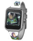 ფოტო #3 პროდუქტის Unisex White Silicone Strap Smart Watch