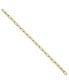 18k Yellow Gold Polished Solid Paperclip Link Bracelet Желтый, 8 - фото #1