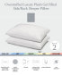 Фото #3 товара Gussetted Firm Plush Down Alternative Side/Back Sleeper Pillow, Standard - Set of 2