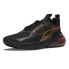 Фото #2 товара Puma XCell Action Linear Running Mens Black Sneakers Athletic Shoes 37977602