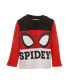 ფოტო #2 პროდუქტის Toddler Boys Spider-Man Fleece Sweatshirt and Pants Outfit Set to (2T - 14-16)