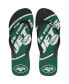 ფოტო #2 პროდუქტის Men's and Women's New York Jets Big Logo Flip-Flops