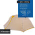 Фото #4 товара Big Agnes Tiger Wall UL2 Ultralight Tent with UV-Resistant Solution Dyed Fabric