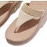 FITFLOP Lulu Opul-Trim Leather Toe-Post sandals