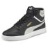 Puma Shuffle High Mens Black, White Sneakers Casual Shoes 38074802