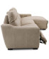 Gabrine 3-Pc. Leather Sectional with 2 Power Headrests & Chaise, Created for Macy's