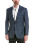 Фото #3 товара Brooks Brothers Classic Fit Wool-Blend Suit Jacket Men's Blue 38Reg