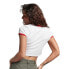 ფოტო #2 პროდუქტის SUPERDRY Vintage Ringer Crop short sleeve T-shirt