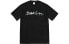 Supreme FW18 Liquid Tee Black Logo T-Shirt