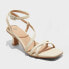 Фото #1 товара Women's Irena Strappy Heels - A New Day Cream 7