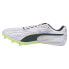 Фото #3 товара Puma Evospeed Sprint 13 Track And Field Mens White Sneakers Athletic Shoes 3763