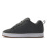 Фото #3 товара DC Court Graffik 300529-GW1 Mens Gray Leather Skate Inspired Sneakers Shoes