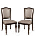 Фото #1 товара Raab Padded Side Chairs (Set of 2)