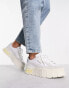 Фото #2 товара Puma Mayze Stack trainers in white & yellow