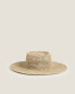 Фото #2 товара Wide-brimmed straw beach hat