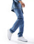 Фото #2 товара Weekday Klean straight fit jeans in blue 90s blue