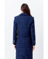 ფოტო #3 პროდუქტის Women's Boucle Tweed Double Breast Jacket