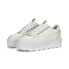 Фото #10 товара Puma Karmen Rebelle 38721208 Womens White Leather Lifestyle Sneakers Shoes