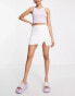 Фото #2 товара ASOS DESIGN Petite split front tennis skort in white